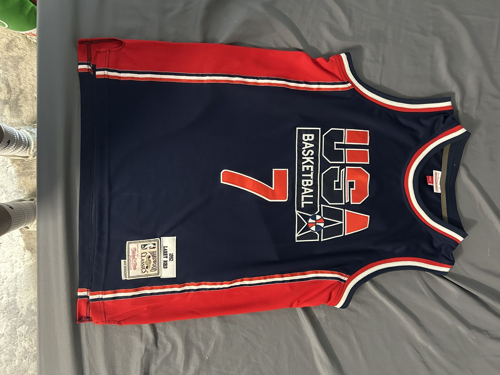Larry Bird Dream Team Hardwood Classics Jersey 
