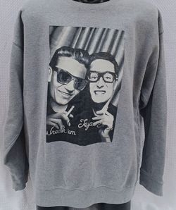Buddy Holly and Waylon Sweater