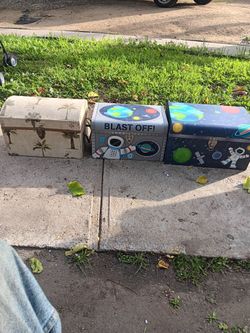 !! 3 Kids Toy Boxes Price For All Firm Price 