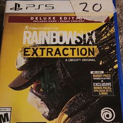 Rainbow Siege Extraction Ps5
