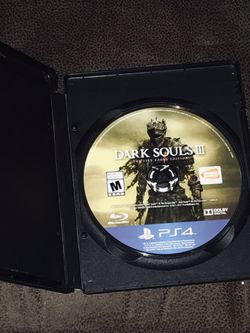 Dark Souls 3 Fire Fades Edition PS4