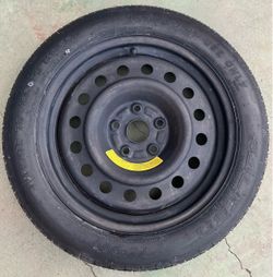 SUBARU EMERGENCY SPARE WHEEL RIM TIRE DONUT 17x4 T145/80D17