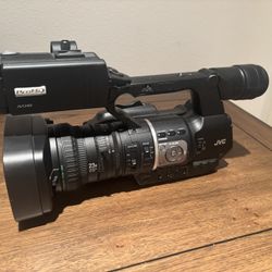 JVC ProHD GY-HM150U Professional HD Camcorder – 23x Zoom, XLR Audio