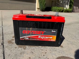Odyssey extreme series group 31 agm deep cycle battery