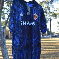 Manchester United 92/93 Away Retro Jersey (XL) – NWT