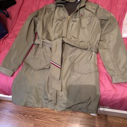 Women Tommy Hilfiger Rain Jacket 