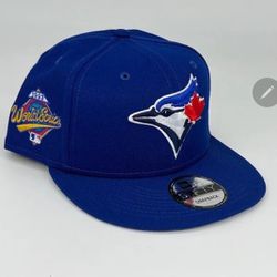 Toronto Blue Jays 93 World Series 950 Adjustable Blue Snapback New Era Cap