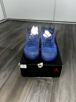 Jordan 1 Mid black and blue