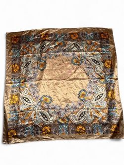 VTG Y2K Silk Scarf - Top - Head Scarf Blouse Fairy Grunge Ethereal Boho 90s #womentop #womenscarf