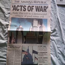 9/11 newspapers
