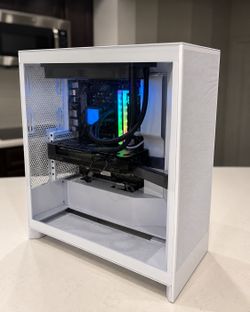 🔥 White RGB Gaming PC | Ryzen 5 9600X | RX 7700 XT | 32GB DDR5