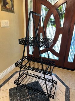 Black shelf