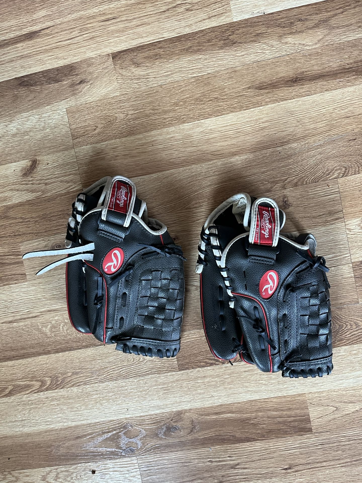 Two Rawlings Player Series Gloves