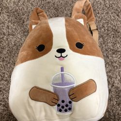 Regina Corgi Squishmellow Backpack