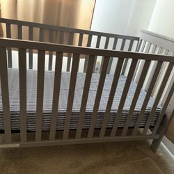 Crib And Mattress 