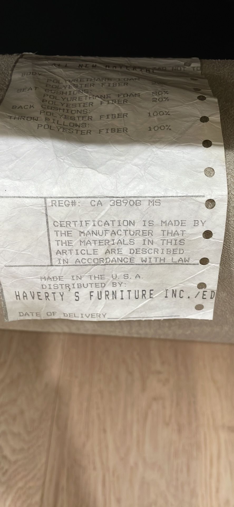 Neutral Sectional Couch From Haverty’s for Sale in Pt Charlotte, FL