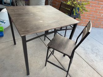 High Table w/ 4 chairs