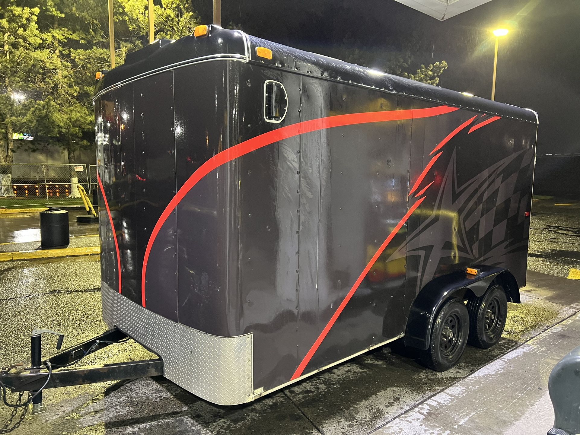 2008 Interstate 7x14 Enclosed Trailer