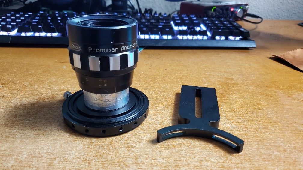 Kowa 16-S 2x Anamorphic lens w/ Rapido v3 clamp