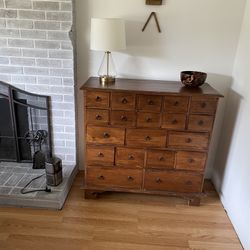 Rustic Apothacary Cabinet