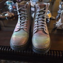 Doc Martens Rainbow Girls Boots Size 2Y