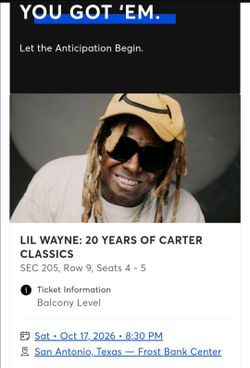Little Wayne concert San Antonio Oct 17th