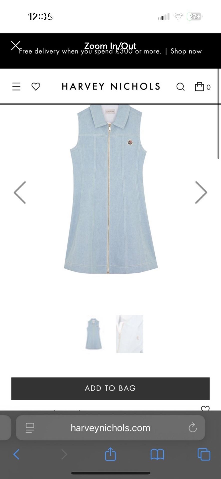 moncler dress