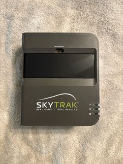 Golf simulator launch monitor  setup
