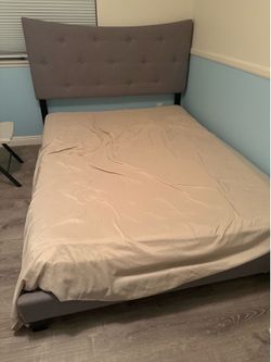 Full size mattress + bed frame
