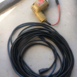 Cord drill and extension cord