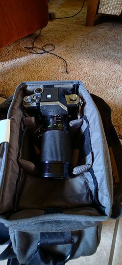 Nikon 35mm Film SLR Camera with Zoom Lens