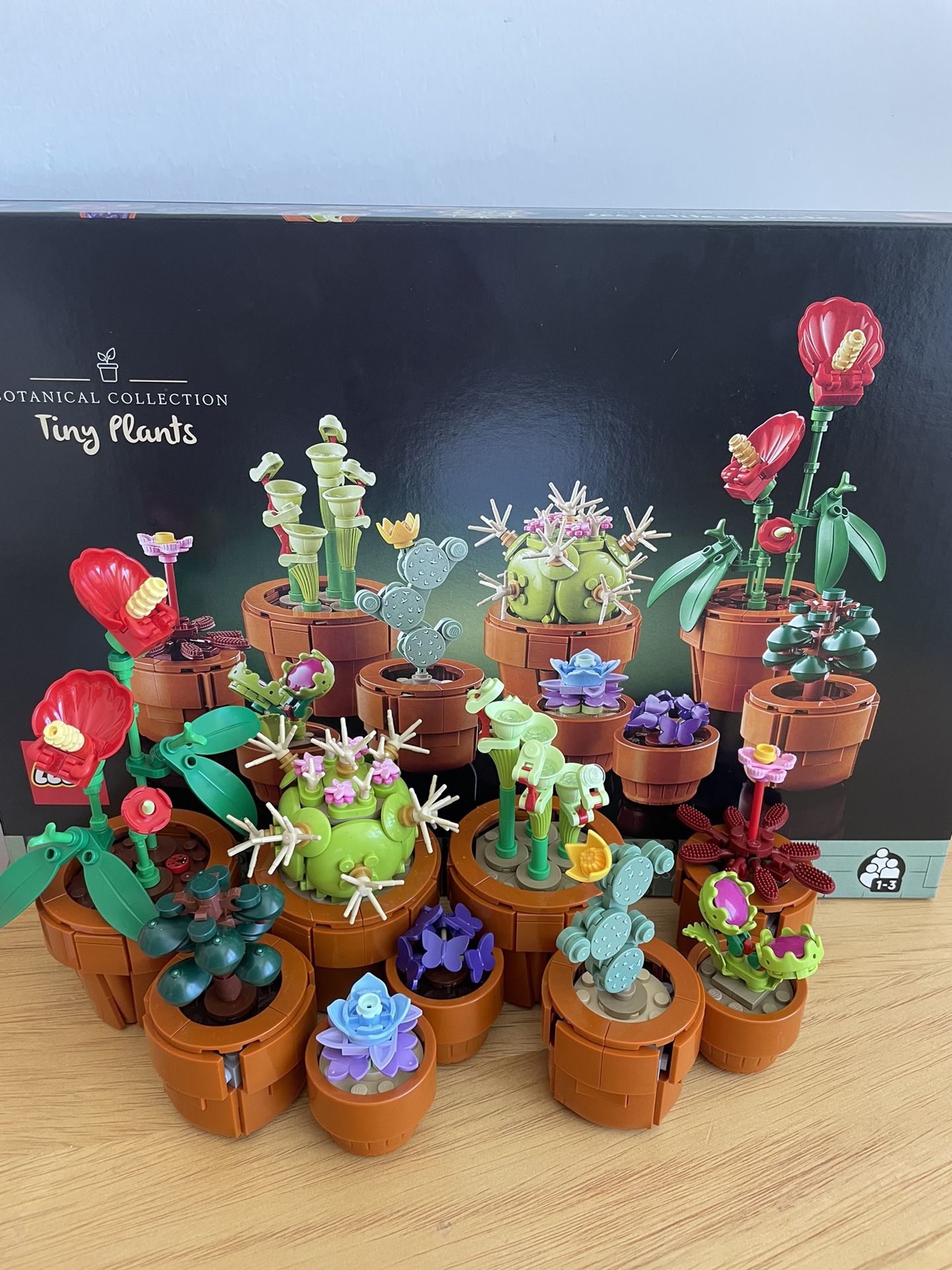 Lego Set Succulents Botanical Collection Tiny Plants-Rare And Sold Out In Stores