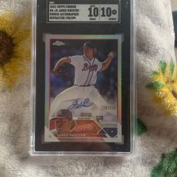 Jared Shuster Autographed MLB Trading Card