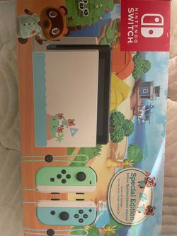 Animal Crossing dock, joy con controller and straps