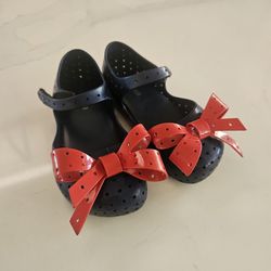 mini melissa Girl's Furadinha Xi Mary Jane Flat
