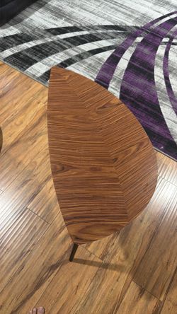 IKEA LOVBACKEN iconic modern mid century style bed side coffee table leaf shape