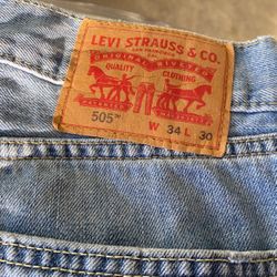LEVI STRAUSS  505’s   34 - 30