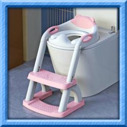 TODDLER PINK FOLDABLE TOILET SEAT(NEW)$20