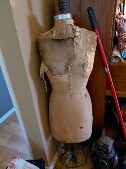 Vintage dress form mannequin