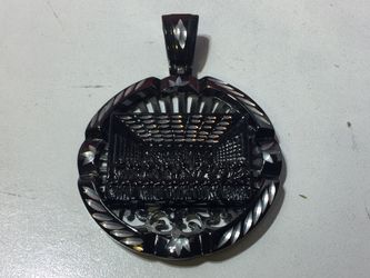 Stone The Last Supper Pendent Necklace Pendent Charm