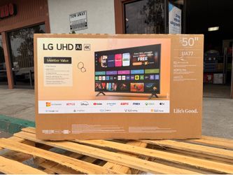 50 “ LG smart 4K UHD HDR TV 2025 model
