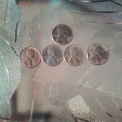 1944 Wheat Pennies 