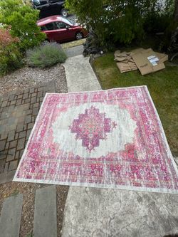 9x12 Area Rug Persian Vintage Design