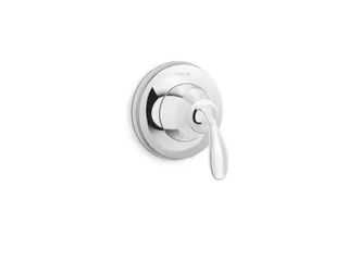 KOHLER Bellera 1-Handle Valve Handle Trim in Polished Chrome Valve Not Included
