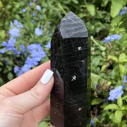 Brazilian Obsidian Crystal Tower