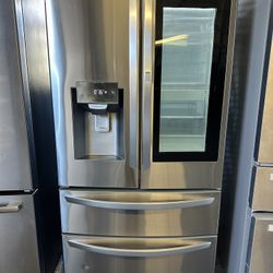 🔹Lg Instaview 4 Door Refrigerator 36w”🔹Comes With 60 DAY WARRANTY 📍5200 E 10TH AVE TAMPA FL 33619📍