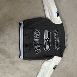 Seahawks Wool And Leather Varsity Jacket XXL