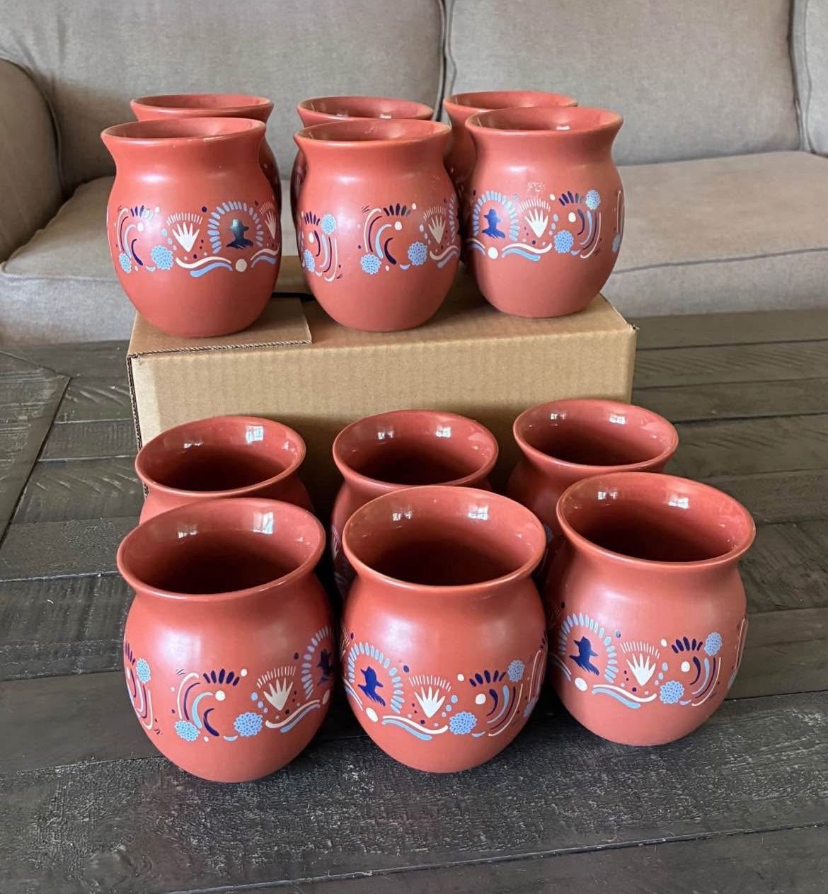 12 Cantaritos Great For Centerpieces Or Cantarito Bar