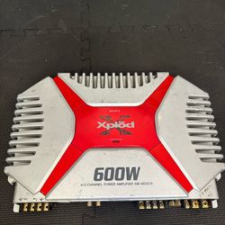 Sony Xplod 600 Watt XM-460GTX Channel Stereo 4/3 Channel Amplifier