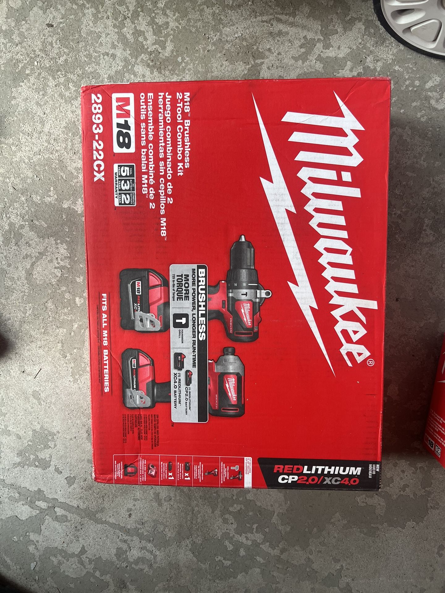 Milwaukee M18 Combo Set 